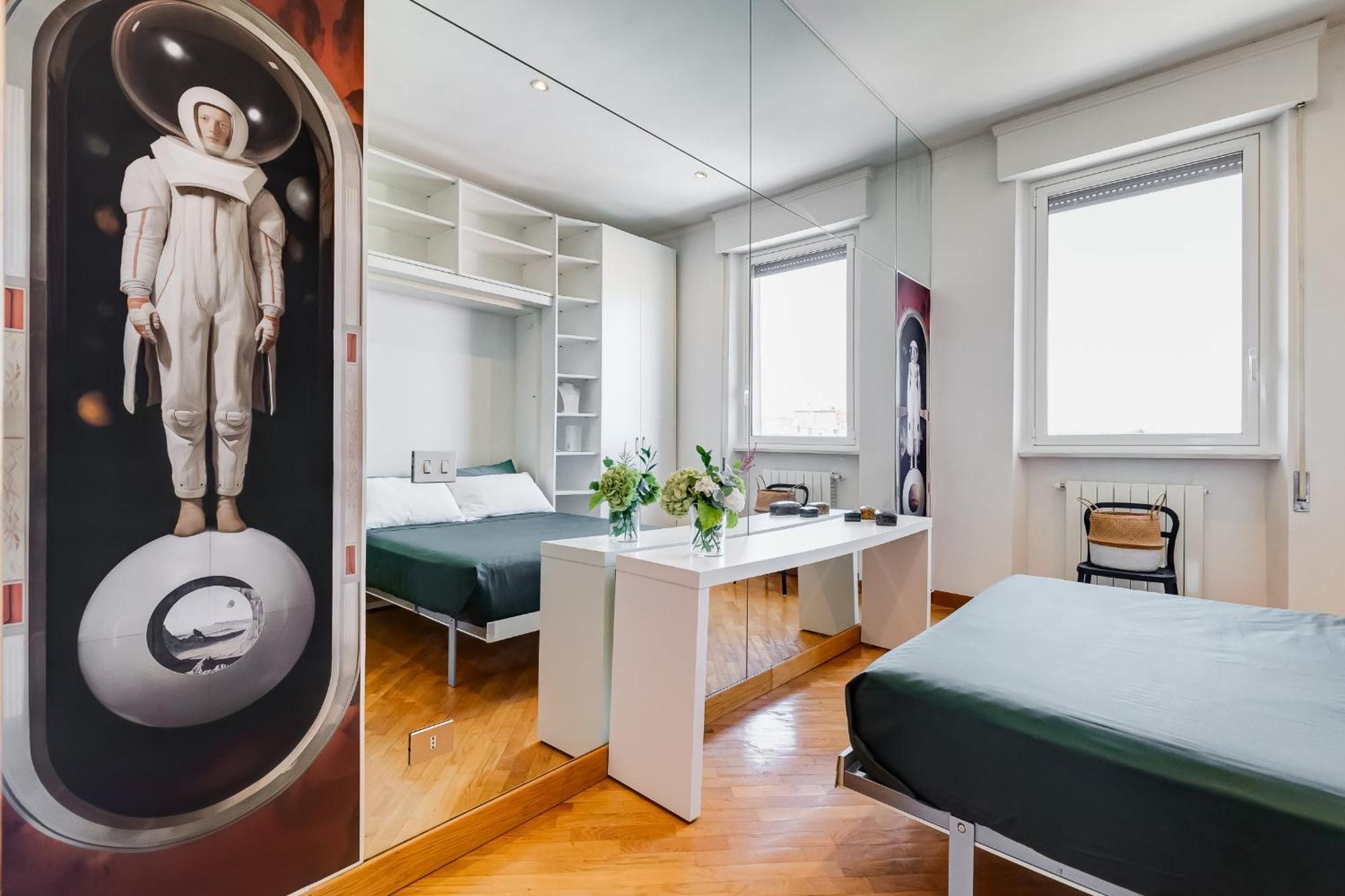 Apartment San Giovanni Attico Luxury Vicino Metro A E C Rom