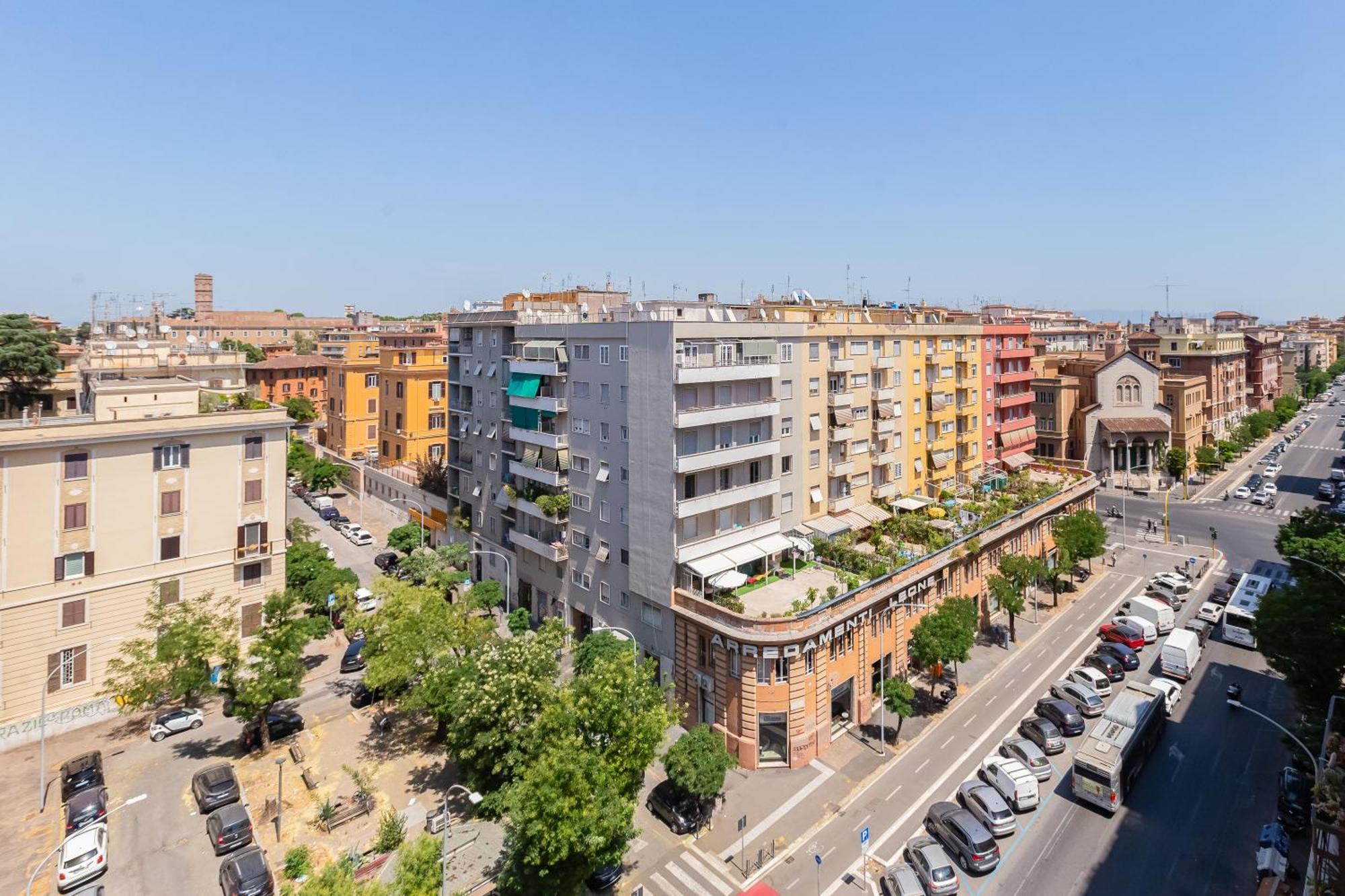 Apartment San Giovanni Attico Luxury Vicino Metro A E C *